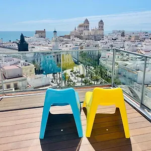 Apartment Skyline - Penthouse With 50m2 Private Terrace And Stunning Views, Cadiz